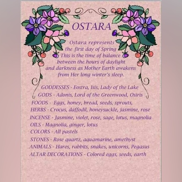 Ostara Spring Equinox Mini Altar celebration. A time of rebirth. - Picture 10 of 14